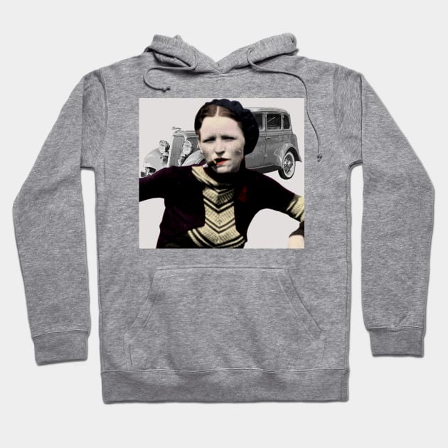 Bonnie Parker Hoodie by FieryWolf